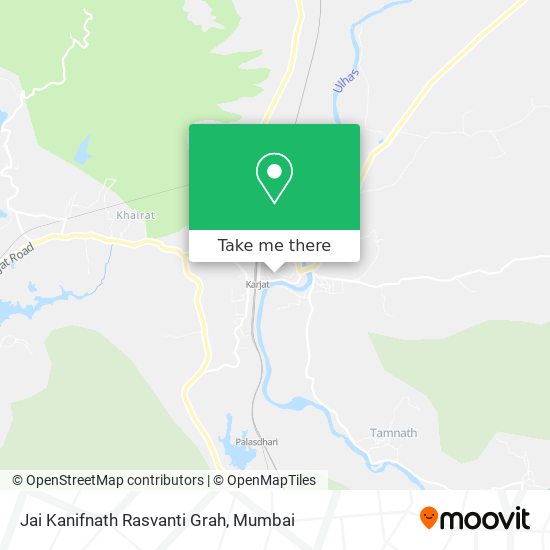 Jai Kanifnath Rasvanti Grah map