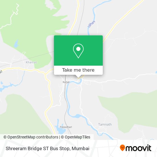 Shreeram Bridge ST Bus Stop map