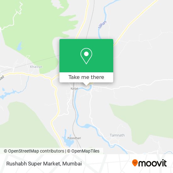 Rushabh Super Market map