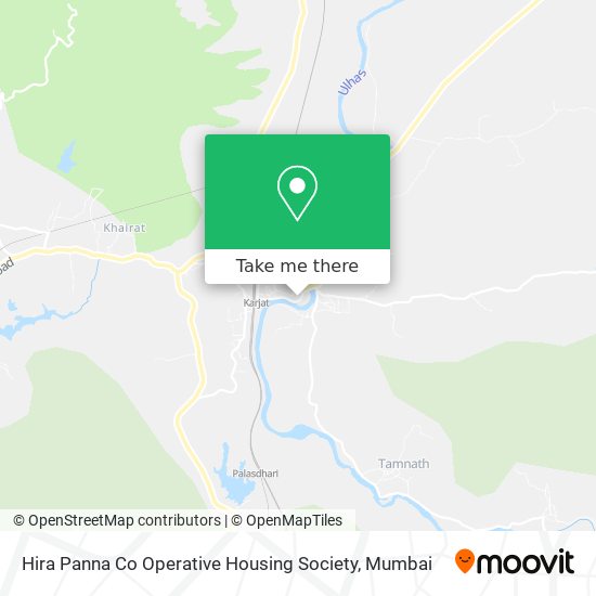 Hira Panna Co Operative Housing Society map