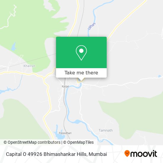 Capital O 49926 Bhimashankar Hills map