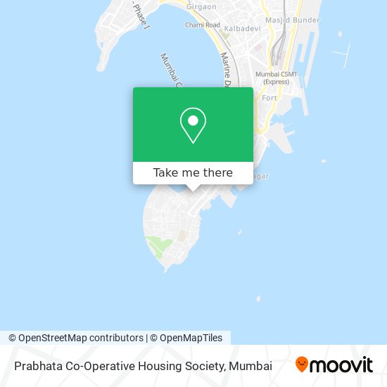 Prabhata Co-Operative Housing Society map