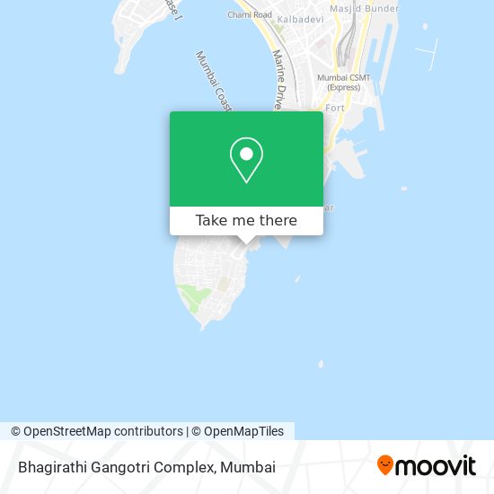 Bhagirathi Gangotri Complex map