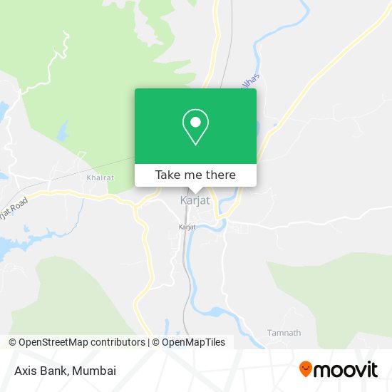 Axis Bank map