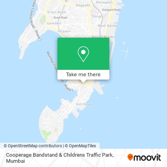 Cooperage Bandstand & Childrens Traffic Park map
