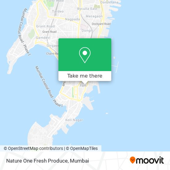 Nature One Fresh Produce map