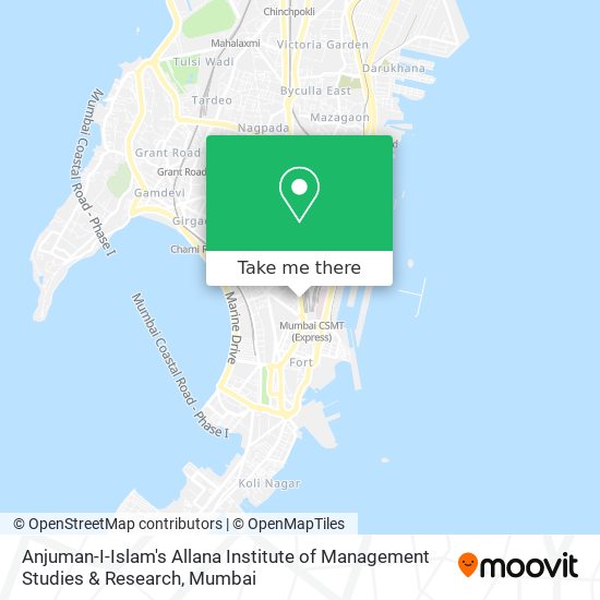 Anjuman-I-Islam's Allana Institute of Management Studies & Research map