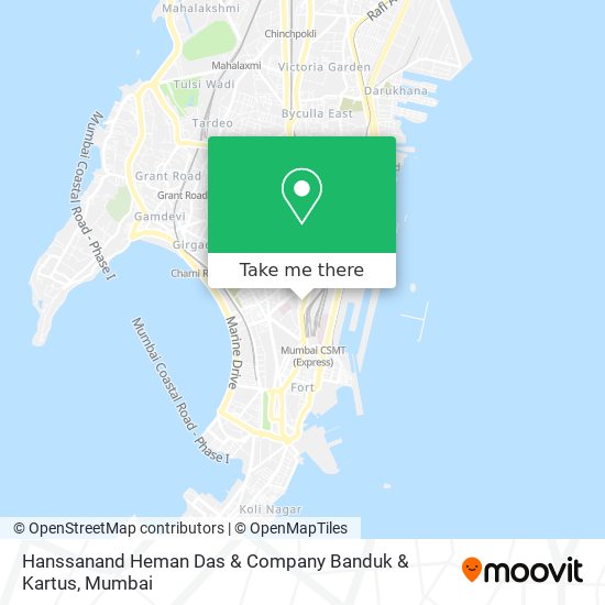 Hanssanand Heman Das & Company Banduk & Kartus map