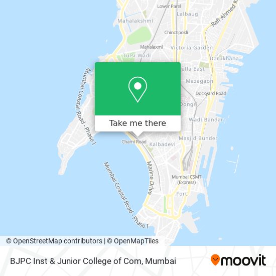 BJPC Inst & Junior College of Com map