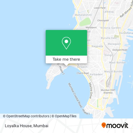 Loyalka House map