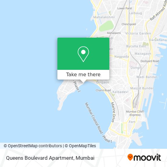 Queens Boulevard Apartment map