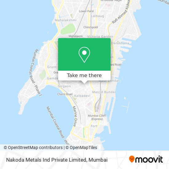 Nakoda Metals Ind Private Limited map