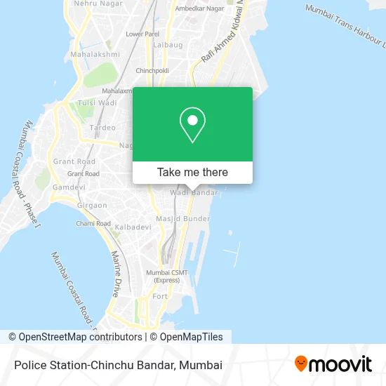 Police Station-Chinchu Bandar map