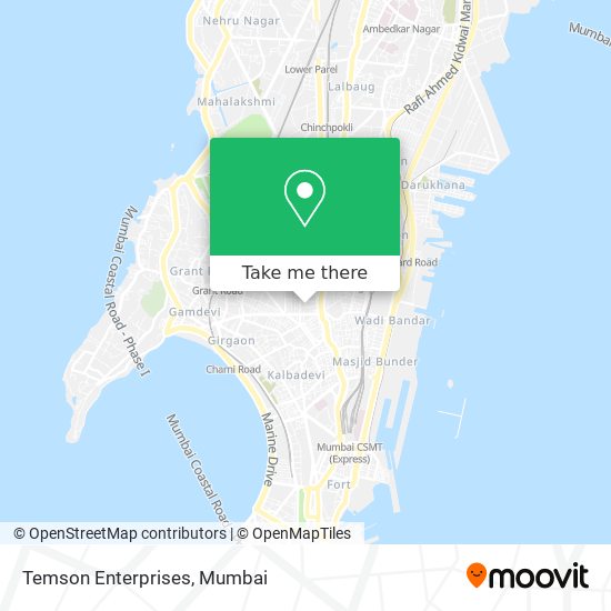 Temson Enterprises map