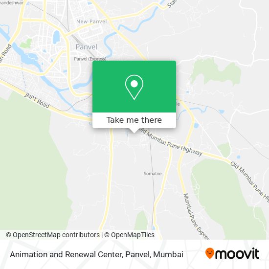 Animation and Renewal Center, Panvel map