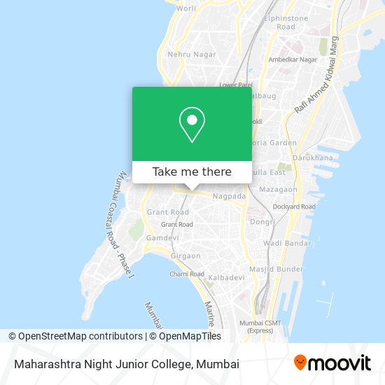 Maharashtra Night Junior College map