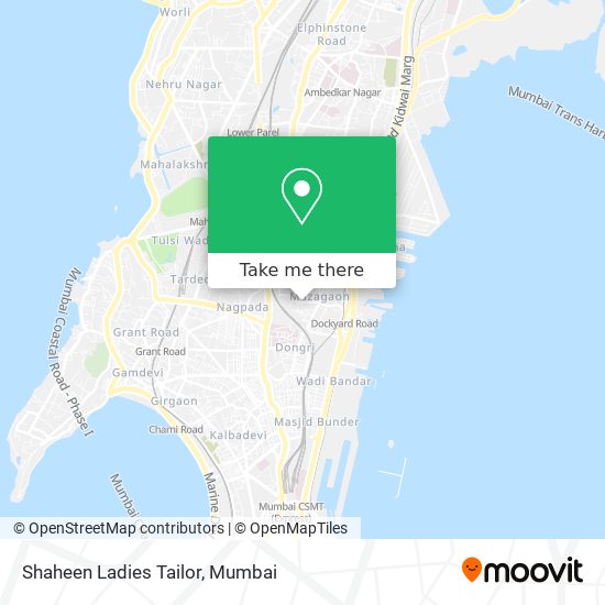 Shaheen Ladies Tailor map