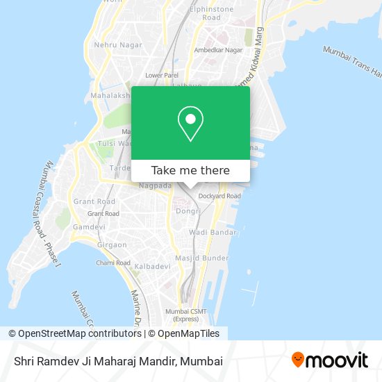 Shri Ramdev Ji Maharaj Mandir map