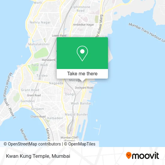 Kwan Kung Temple map
