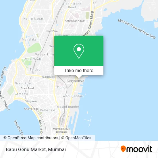 Babu Genu Market map