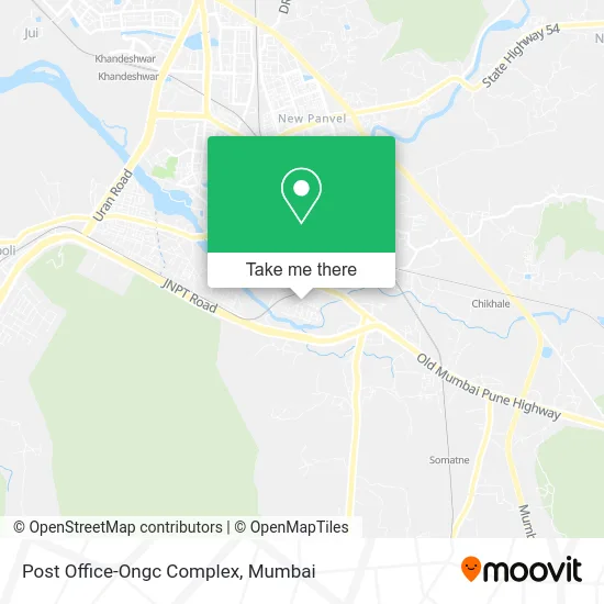 Post Office-Ongc Complex map