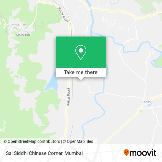 Sai Siddhi Chinese Corner map