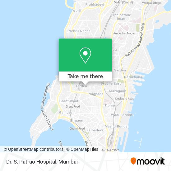 Dr. S. Patrao Hospital map