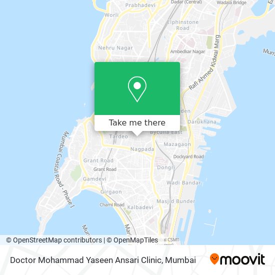 Doctor Mohammad Yaseen Ansari Clinic map