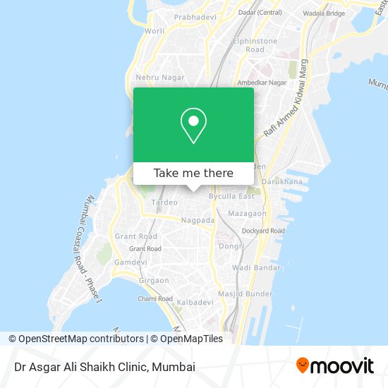 Dr Asgar Ali Shaikh Clinic map