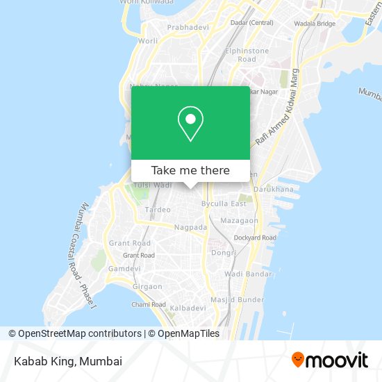 Kabab King map