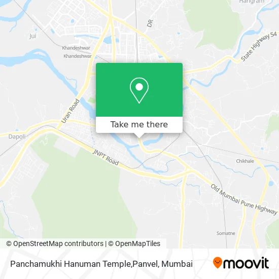 Panchamukhi Hanuman Temple,Panvel map
