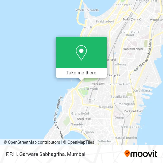 F.P.H. Garware Sabhagriha map