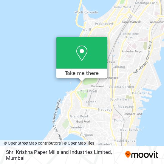 Shri Krishna Paper Mills and Industries Limited map
