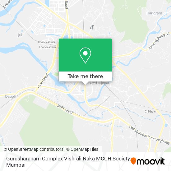 Gurusharanam Complex Vishrali Naka MCCH Society map