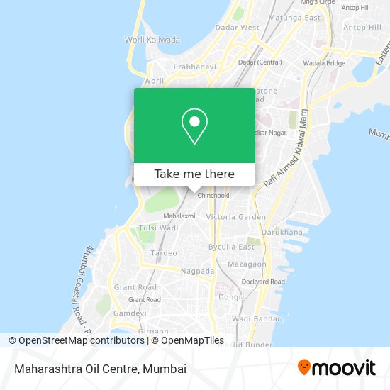 Maharashtra Oil Centre map