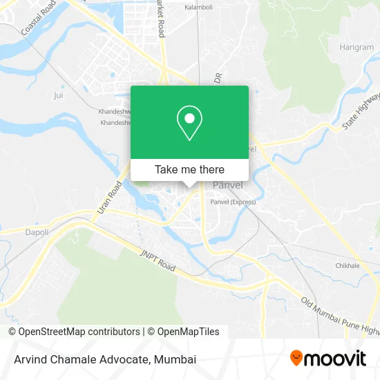 Arvind Chamale Advocate map