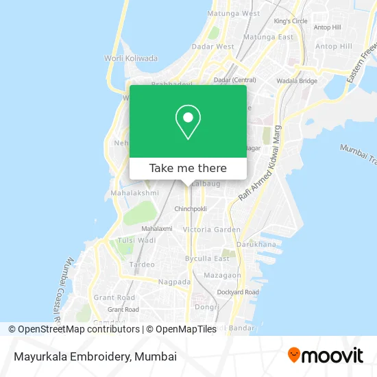 Mayurkala Embroidery map