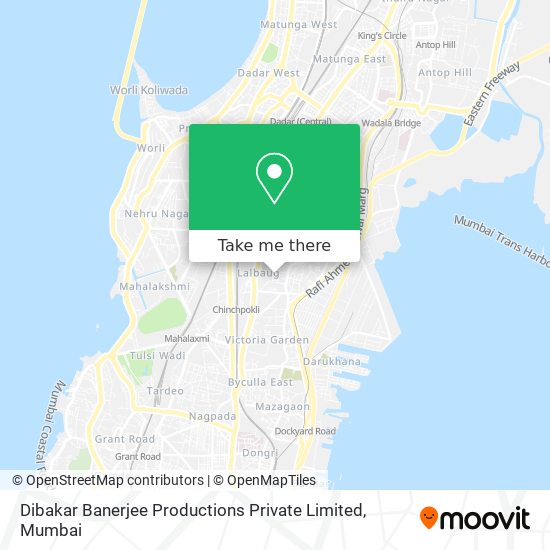 Dibakar Banerjee Productions Private Limited map