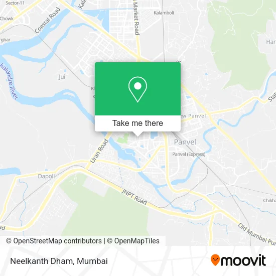 Neelkanth Dham map