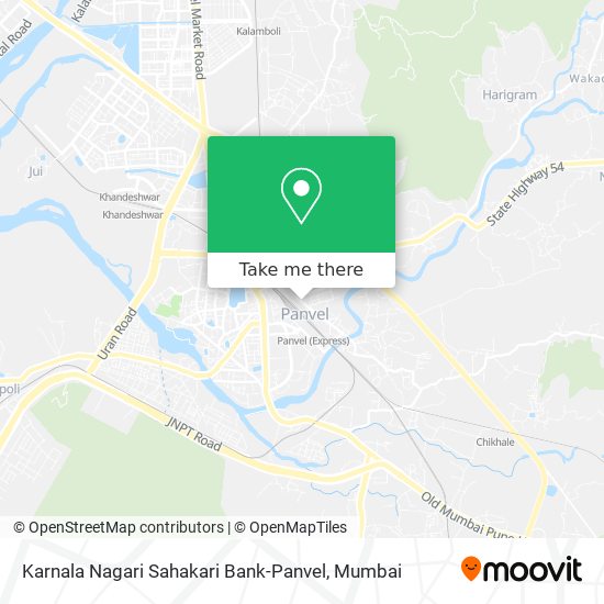 Karnala Nagari Sahakari Bank-Panvel map