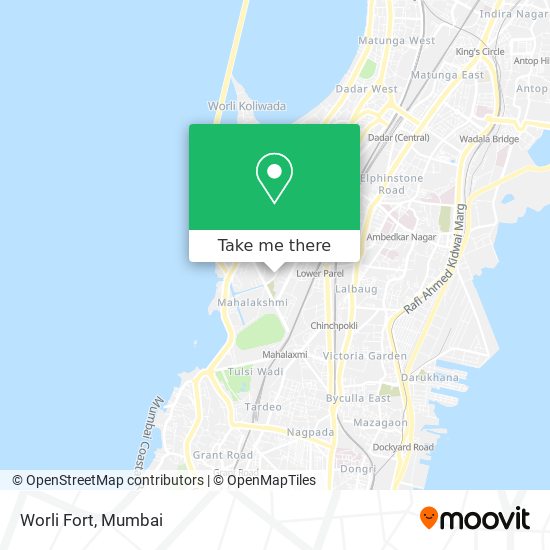 Worli Fort map