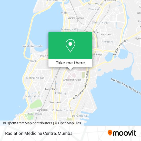 Radiation Medicine Centre map