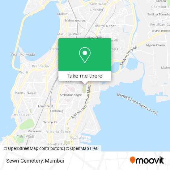 Sewri Cemetery map