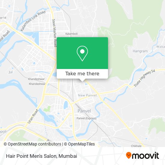 How to get to Hair Point Men's Salon in Panvel by Bus or Train?