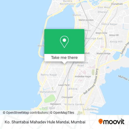 Ko. Shantabai Mahadev Hule Mandai map