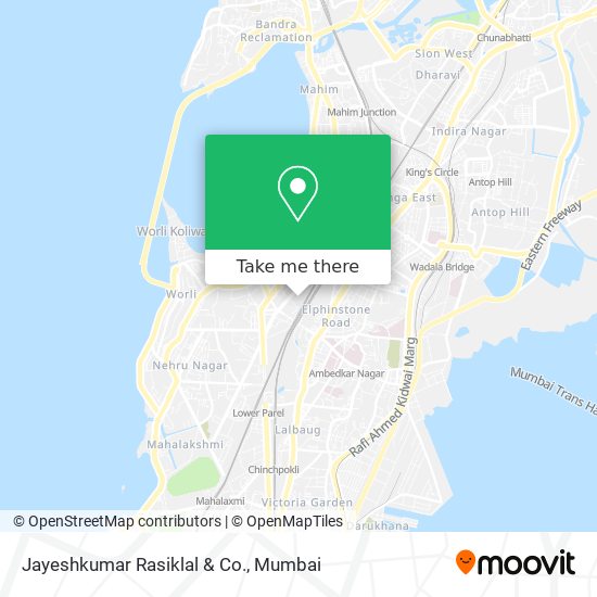 Jayeshkumar Rasiklal & Co. map