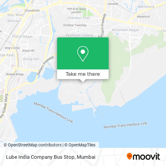 Lube India Company Bus Stop map