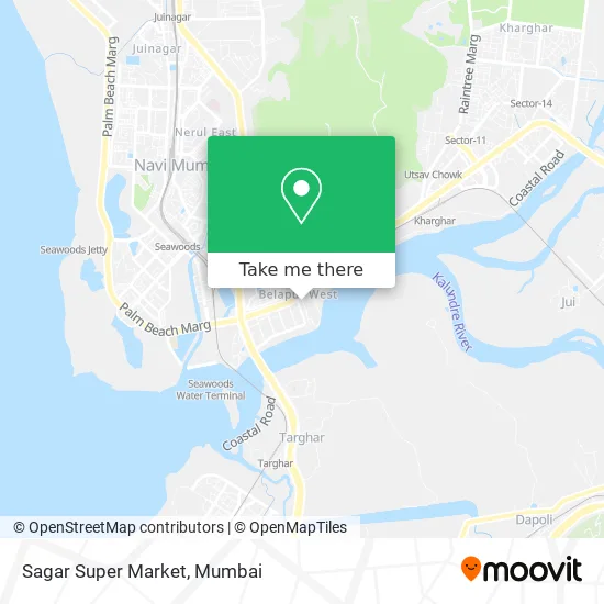 Sagar Super Market map