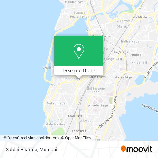 Siddhi Pharma map