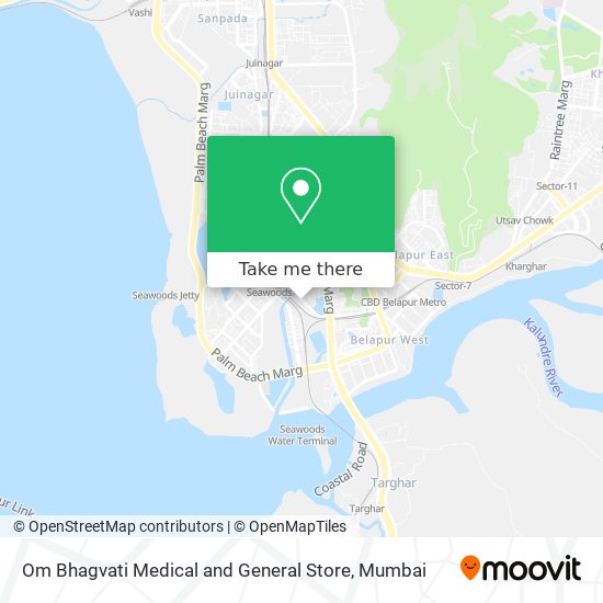 Om Bhagvati Medical and General Store map